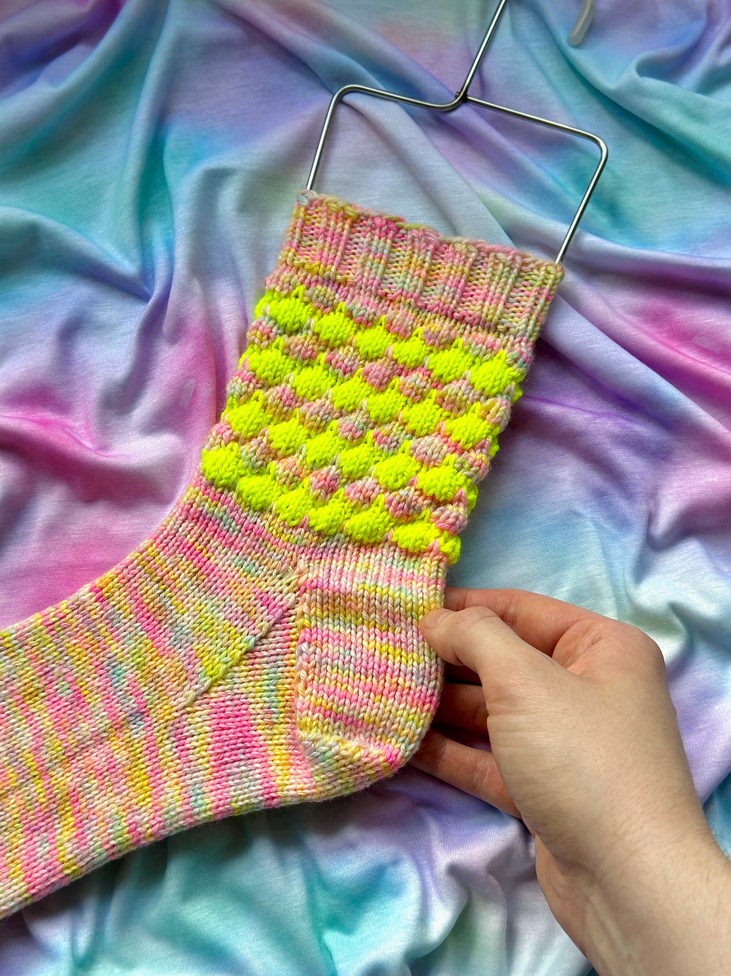 The DK Bubblegum Socks - DIGITAL PATTERN