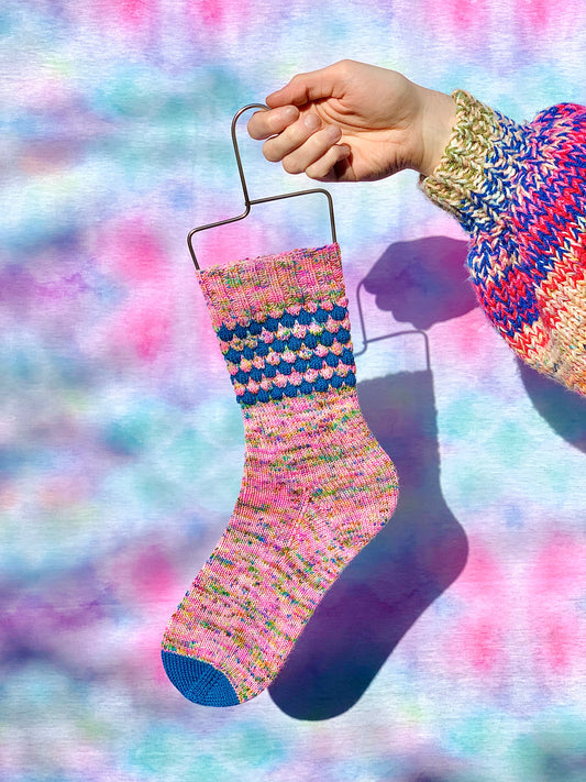 The Bubblegum Socks - DIGITAL PATTERN