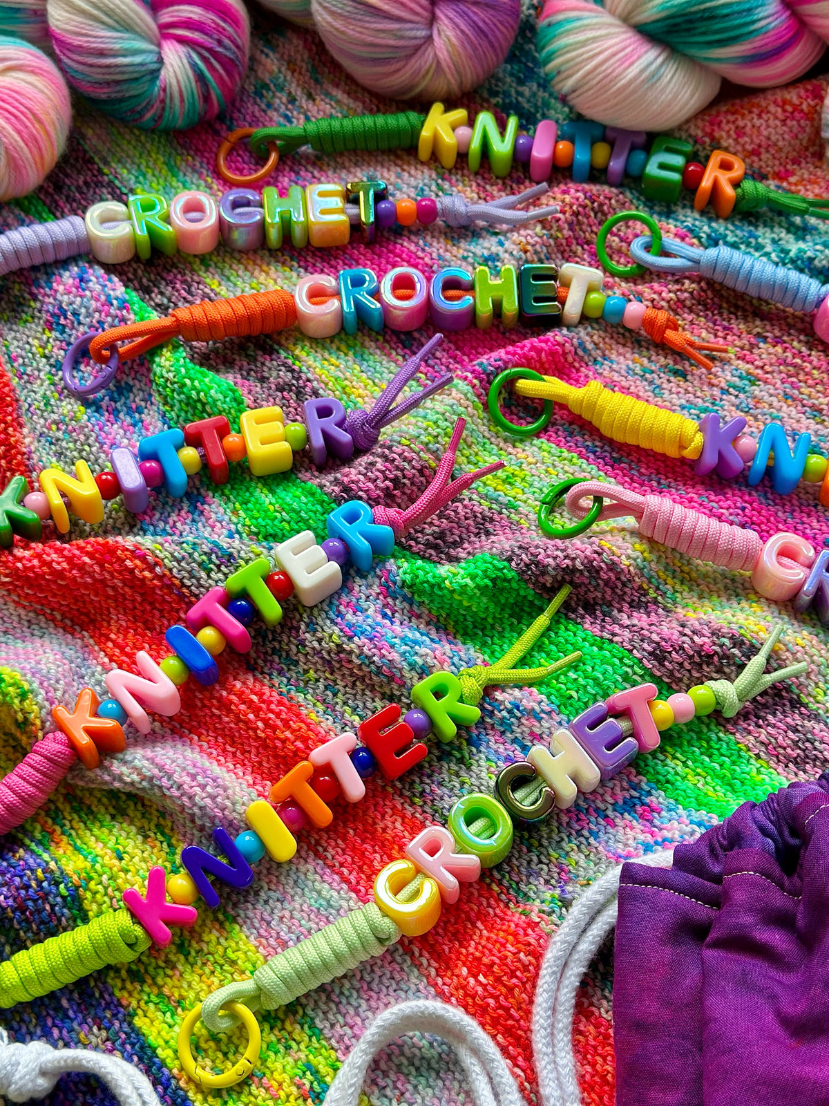 Crafty Blind Bag Keychain - Pearlescent Crochet