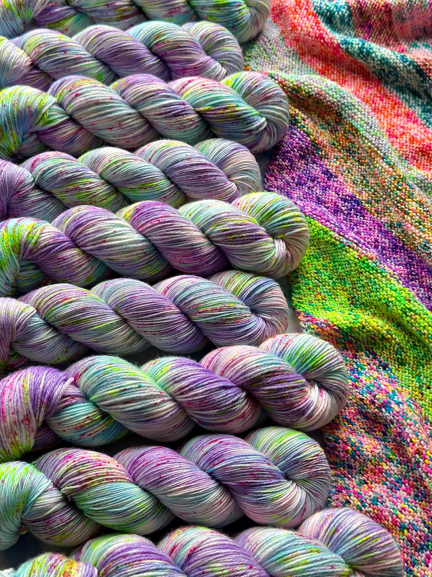 Watercolour Blooms - Sock - PREORDER