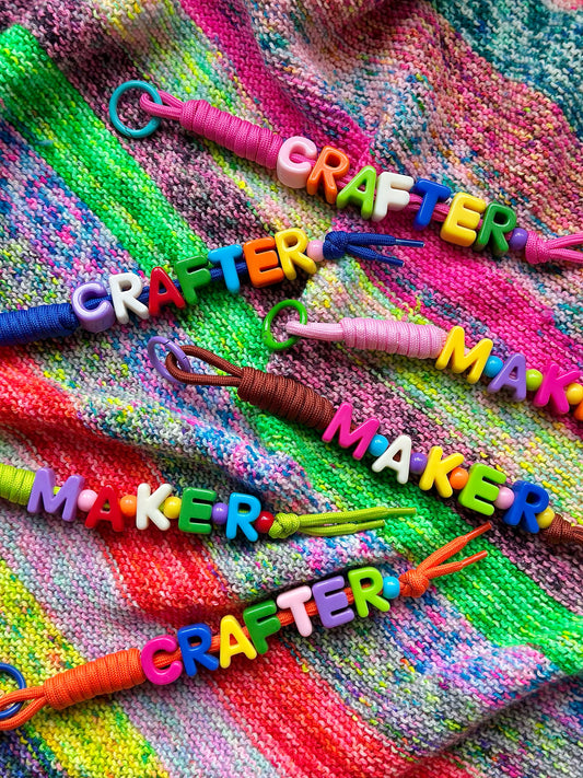 Crafty Blind Bag Keychain - Rainbow Crafter