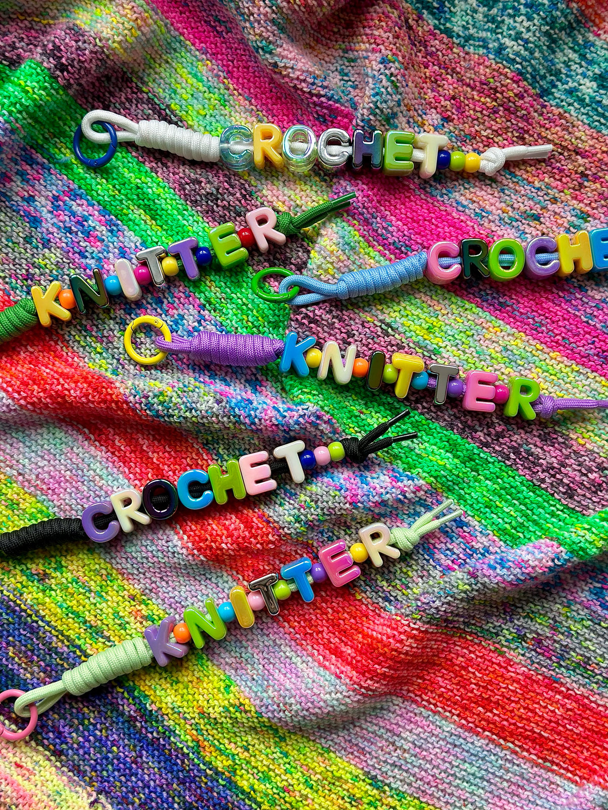 Crafty Blind Bag Keychain - Pearlescent Knitter